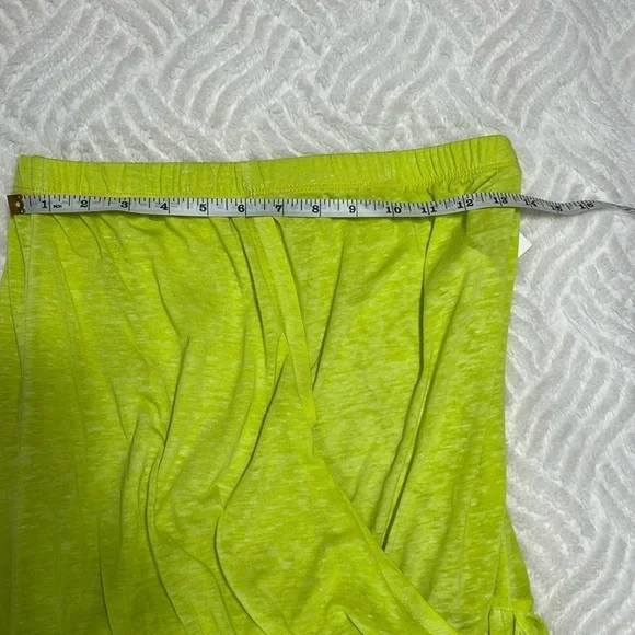 Becca “Zesty” Neon Wrap Cover-Up Dress Size Medium NWT – Beach & Resort Wear - Picture 7 of 9